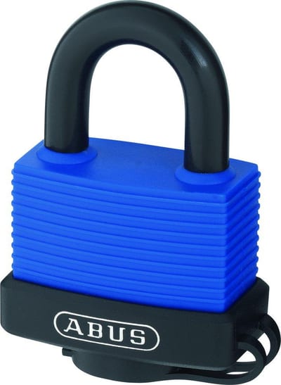 Abus 70IB Padlock with shackle in hardened steel - 49mm, 8mm, 24mm, 20mm