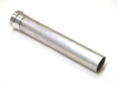 AC outlet pipe nipple BG aluminium - 25, 300mm, 2", 25mm