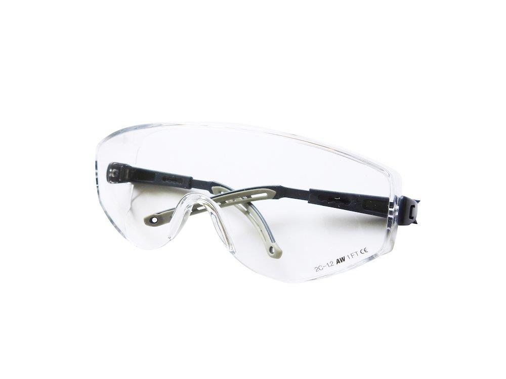 Activewear Blade 4010 Safety Glasses, Clear, Scratch-Resistant