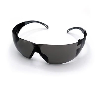 Activewear Flow 4140 Safety Glasses Grey Scratch-Resistant Anti-Fog One Size
