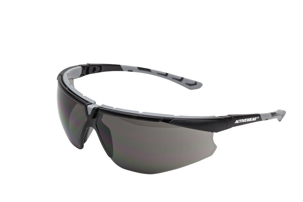Activewear Rocky 4040 Safety Glasses Grey Scratch-Resistant Anti-Fog