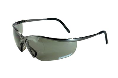 Activewear Spider 4030 Safety Glasses - One Size, Grey, Scratch-Resistant / Anti-Fog