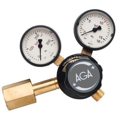 AGA Unicontrol 500 CO2 Reduction Valve 0-10 bar - CO2