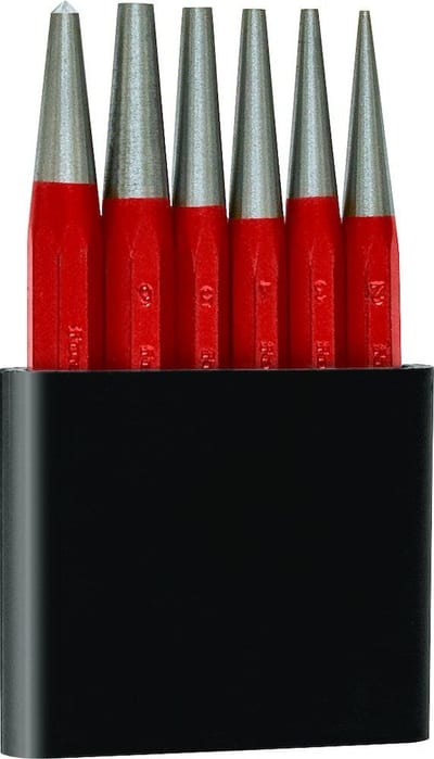 Format 6861 Mandrels in set 6 parts - 2, 3, 4, 5, 6, 10mm