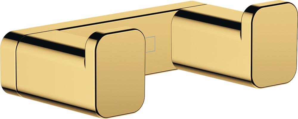 hansgrohe AddStoris Towel hook gold look - 2PCS, Metal, 1PCS, Polished, Gold