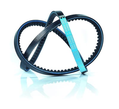 Gates Quad-Power 4 Narrow V-belt XPB 1260 serrated - 1260mm, 13mm, 16mm
