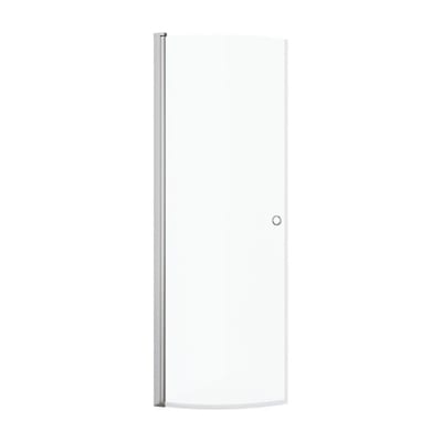 a-collection Vivo Shower Door - 1950mm, 700mm, Clear, Rounded