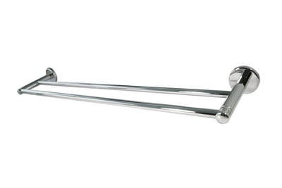 a-collection Azur Double Towel Holder 660 mm Polished Chrome-Plated Brass