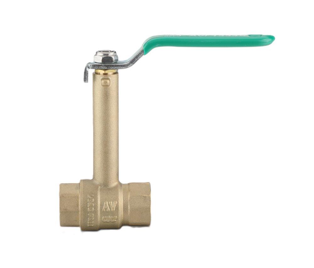 a-collection Ball Valve female/female - high, L-handle, lead free brass, 3/4", 3/4"