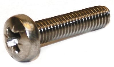 DIN 7985 Machine Screw Pozidriv pan-head acid-resistant A4 - 4mm, 6mm