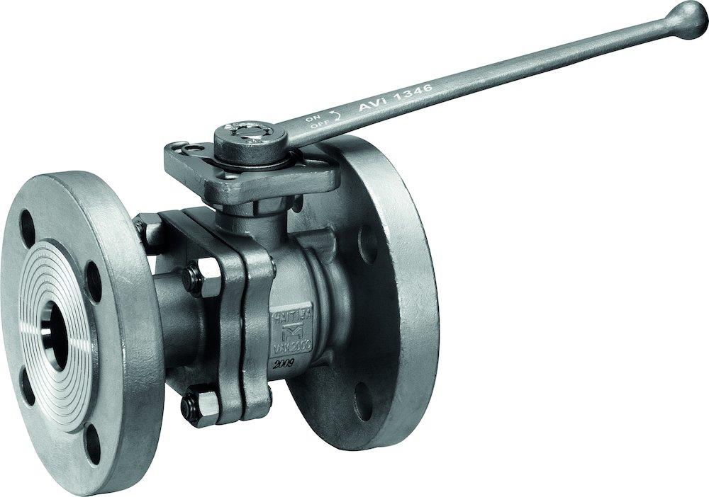 a-collection AVI 1346 Ball Valve 2-Piece flange 1.4408/316/TFM1600 - 1 1/4", 32, 40bar