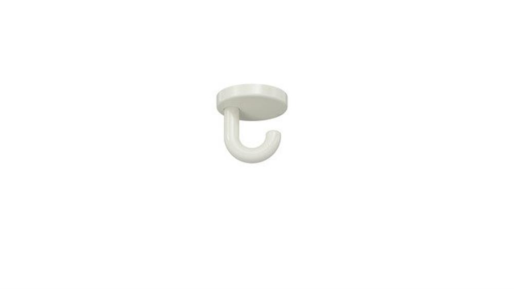 HEWI series 477 Hook white - 1PCS, PA, 1PCS, Polished, white 10527420