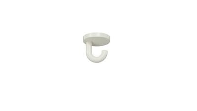 HEWI series 477 Hook white - 1PCS, PA, 1PCS, Polished, white 10527420