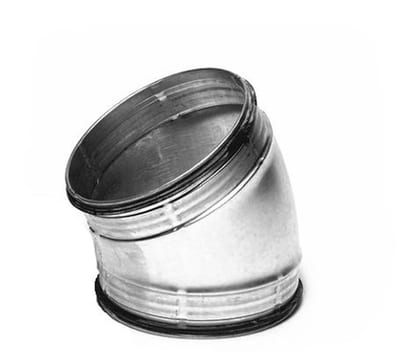 Air Connection Bend nipple pressed - 30°, 200mm