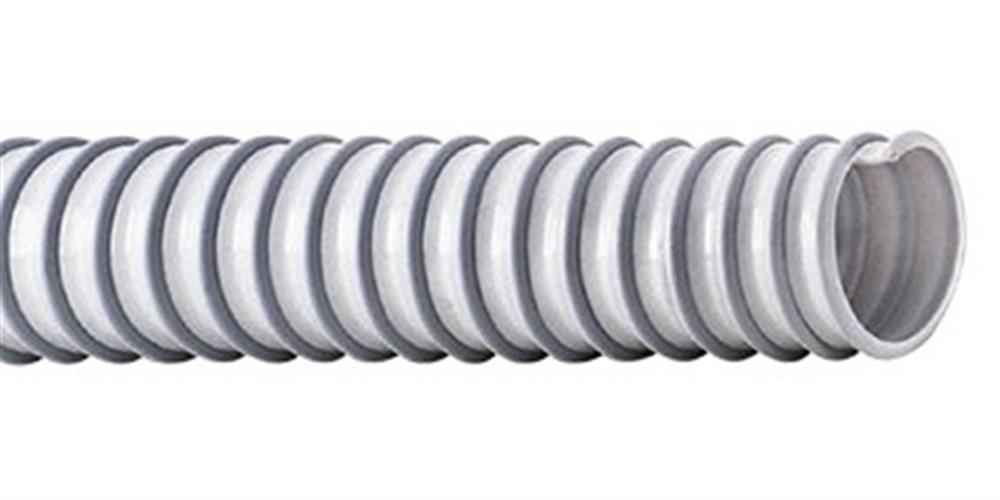 Airflex Exhaust Hose PVC grey - 20mm, 60°C, 0bar, 0.6bar