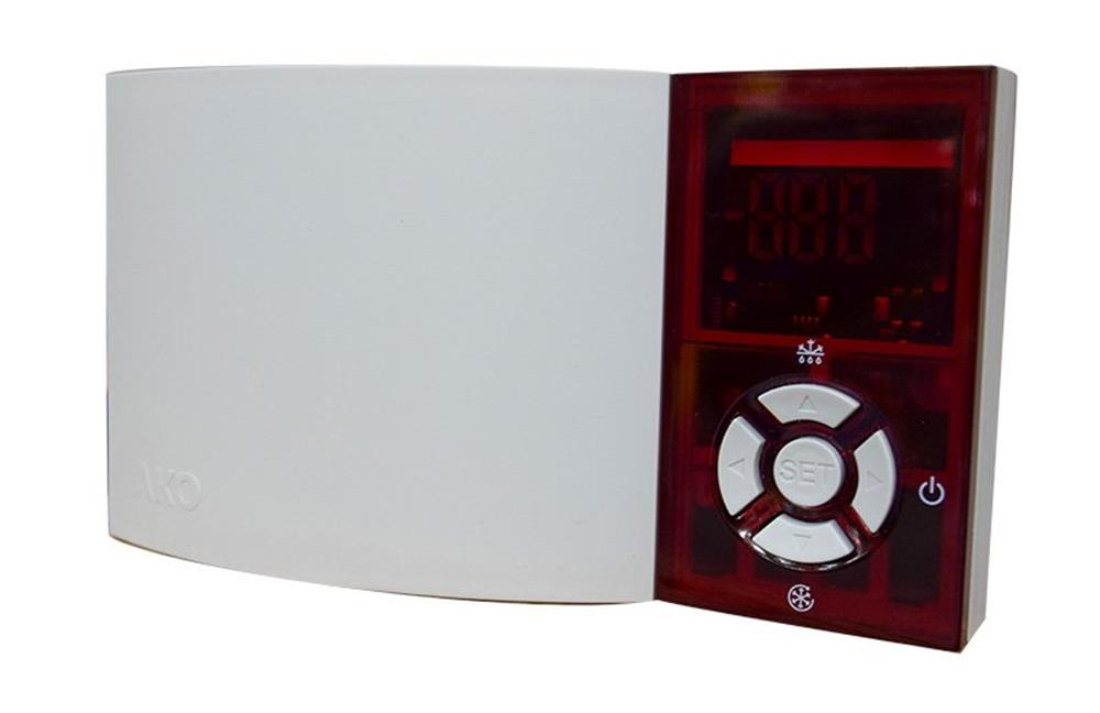 AKO Room Control wall-mounted - 2, 3, 1, 230V, NTC, AKO-D14632