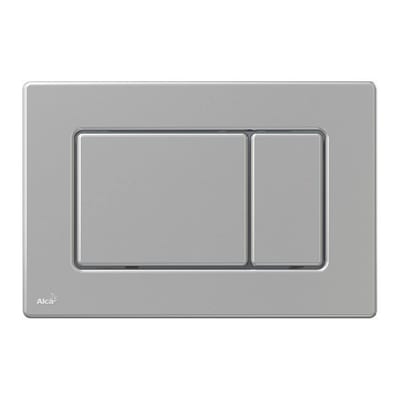 ALCAPLAST M279 dual-flush actuator plate, front, stainless steel