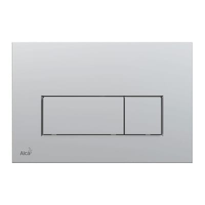 ALCAPLAST M572 Flush Actuator Plate - Chrome / Chrome, Dual-Flush, Mechanical