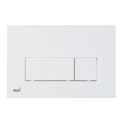 ALCAPLAST M576 Dual-Flush Operating Plate, White