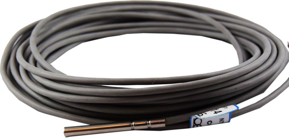 Alco NTC Temperature sensor - NTC, 6M, -45 - 150°C, IP68, 10000 Ω at 25°C, PVC / Stainless steel, TP1-NP6