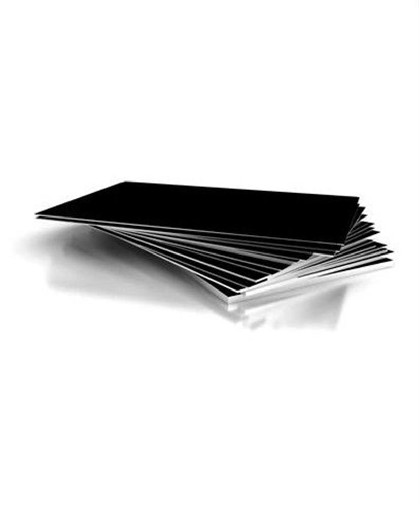 Alcoa Aluminium Plate EN AW-3003 Lacquered RAL9005 - 2000mm, 1000mm, 0.6mm, 3.24kg