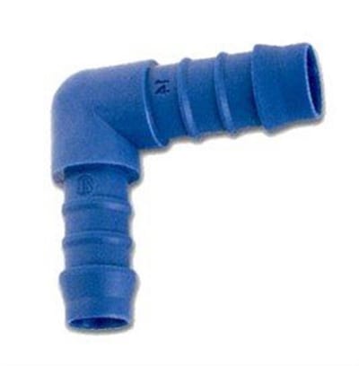 Angle connector PA66 - 8mm, 6mm, 90°