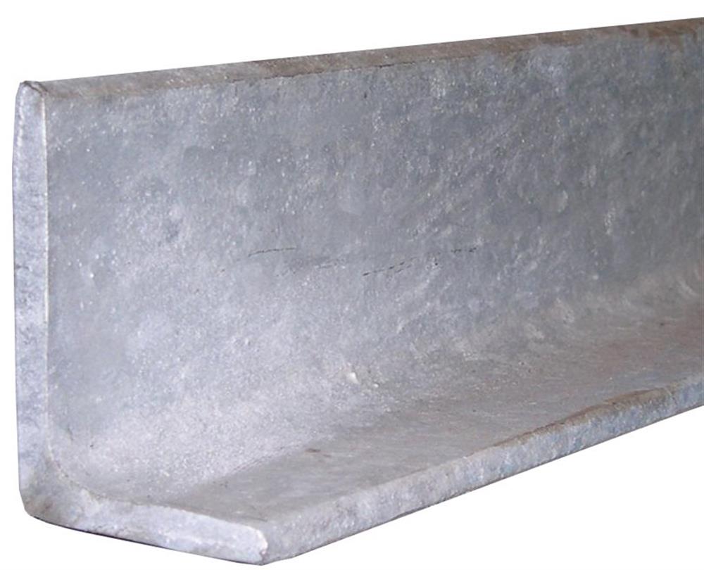 Angle steel galvanized S235JR +AR unequal-leg - 60mm, 30mm, 5mm, 6.1M, 3.606KG/m