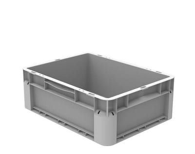 Arca EuroClick Transport Box stackable grey - 400mm, 300mm, 145mm