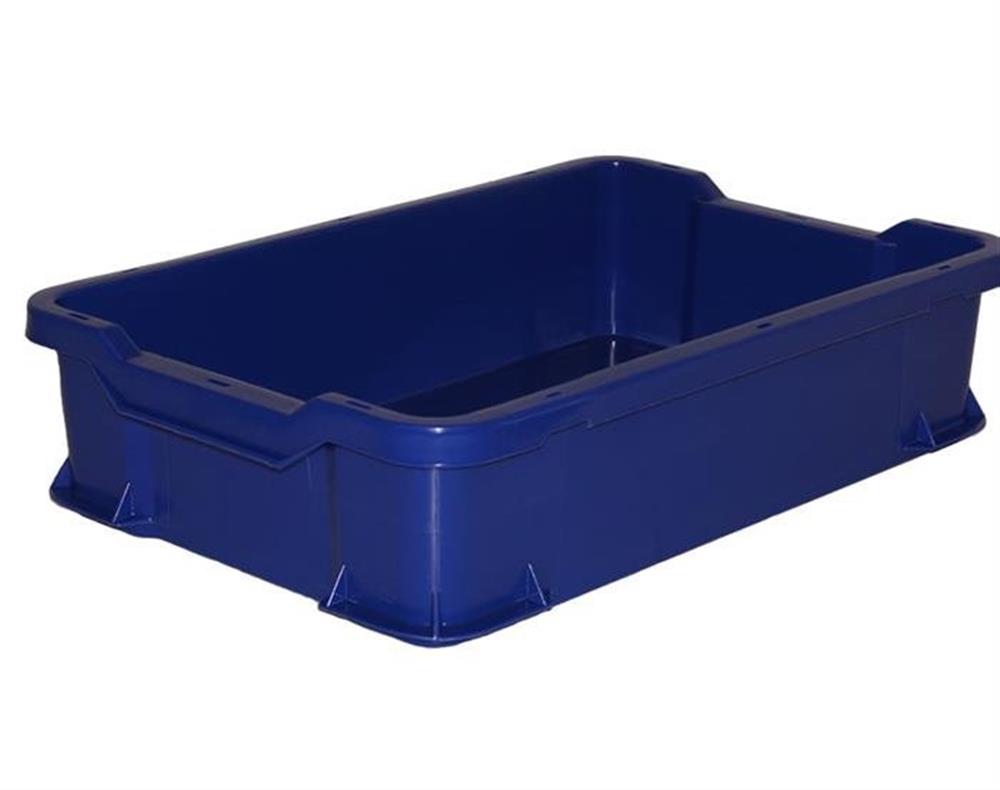 Arca Uni 7904 Transport Box stackable blue - 600mm, 400mm, 145mm