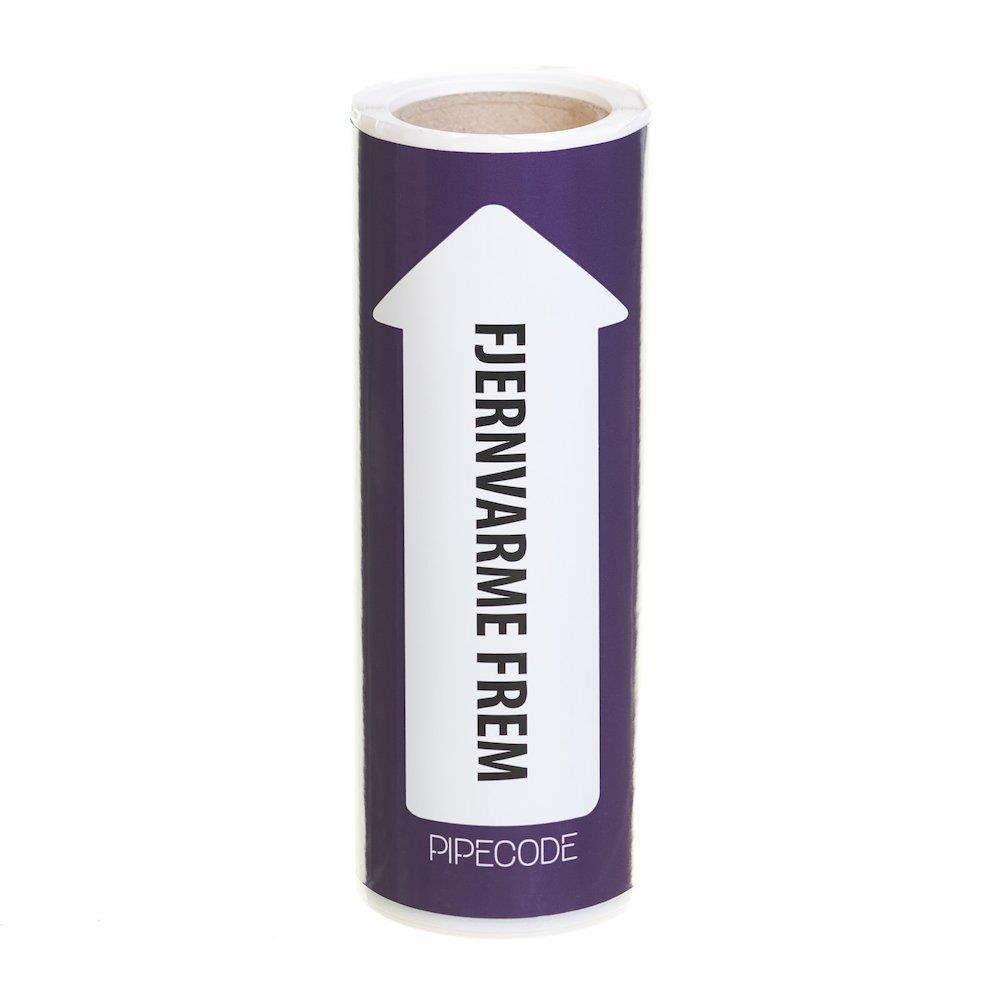 Armadan Pipecode Pipe Marking Purple District Heating Supply 10 m