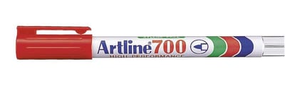 Artline 700 Permanent Marker - red, 0.7mm