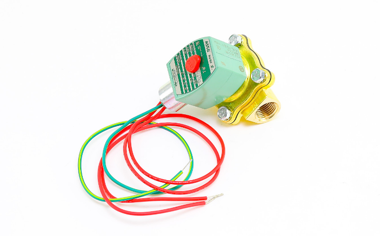ASCO General Service Solenoid Valve 2-Way NC Brass 1/2" NPT