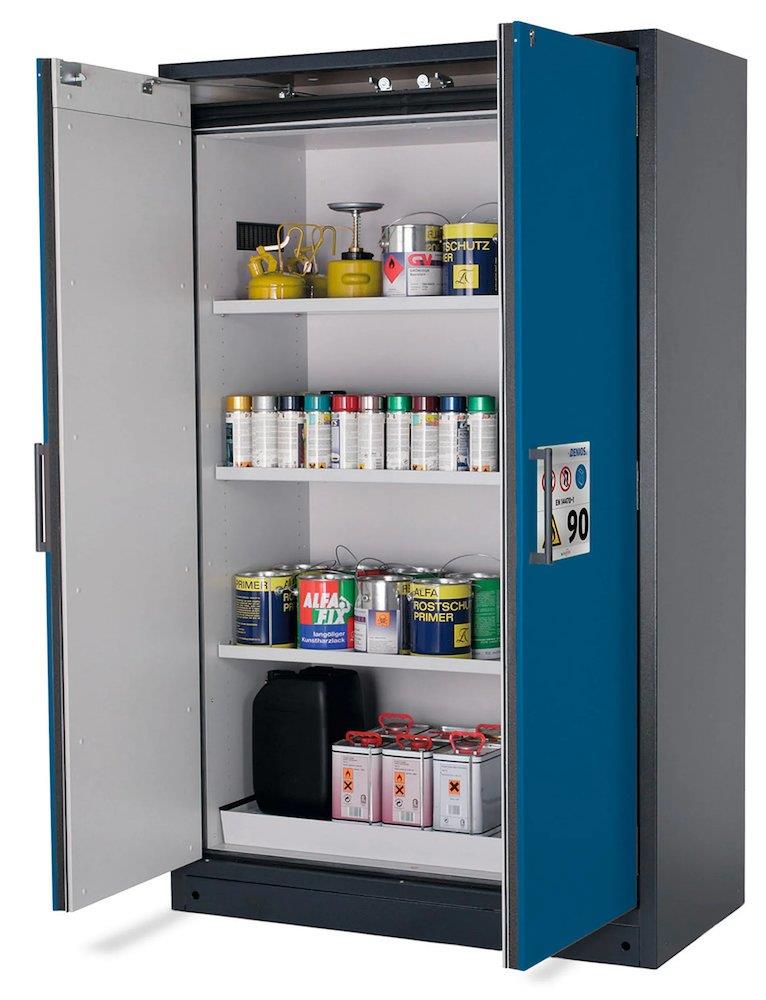 asecos W 123 Fireproof cabinet - 1953mm, 1193mm, 615mm 10523358