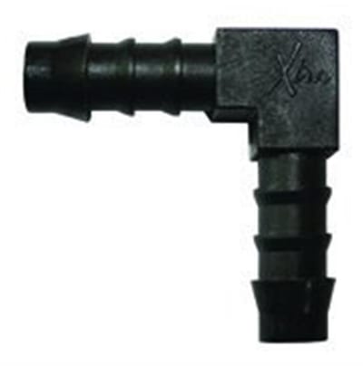 Aspen Union Nipple angle - 10 mm hose, plastic, 10mm
