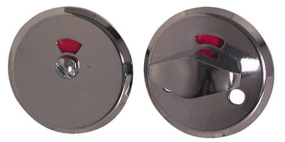 ASSA ABLOY Toilet indicator brass - 27mm
