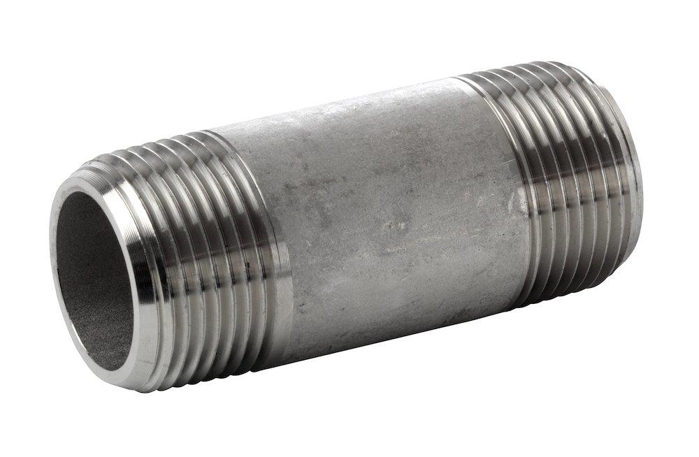 ASTM Nipple Pipe acid-resistant NPT - 50.8mm, 1/2", 21.3mm