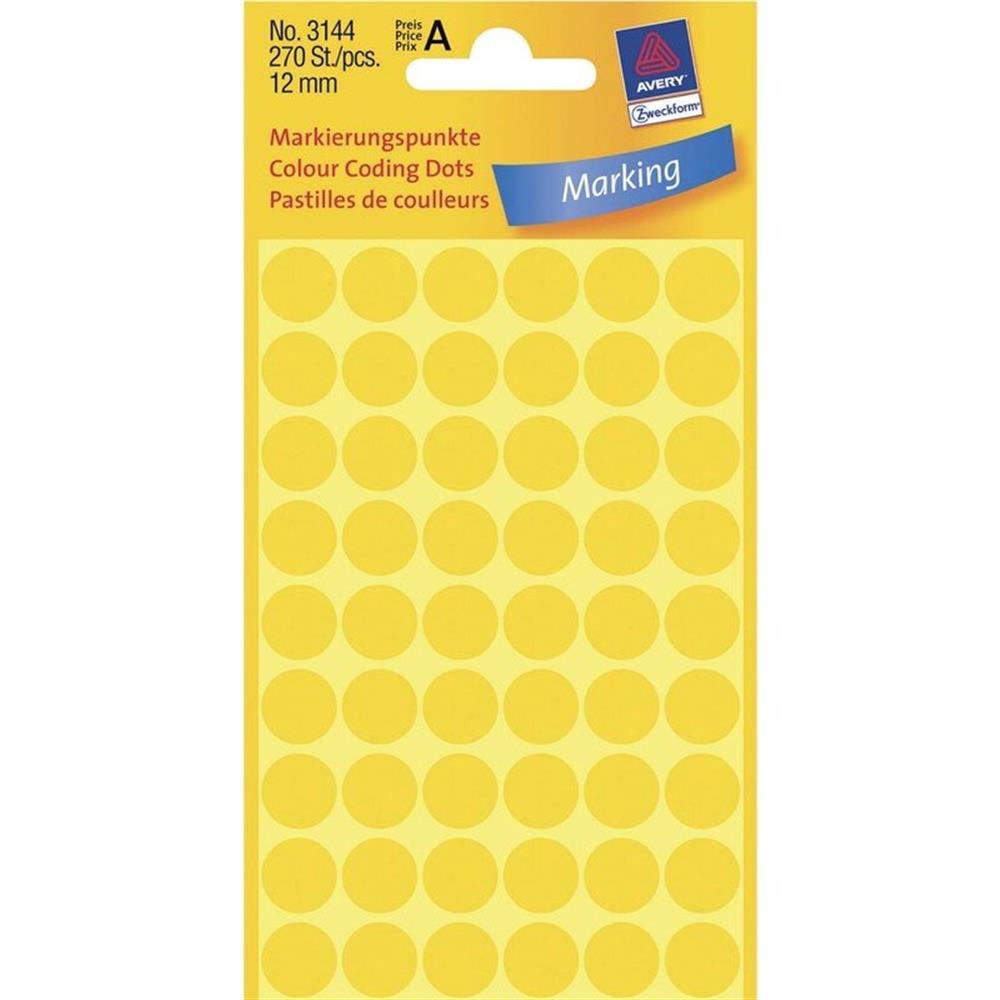 Avery Label - 12mm, 12mm, 270PCS