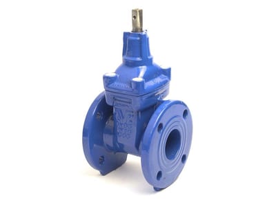 AVK Flange Gate Valve with three sealing zones and spindle transition - 65, 65mm