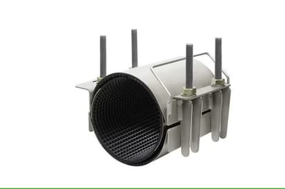 AVK Repair Coupling double without branch AISI316 - 382mm, 402mm, 400mm