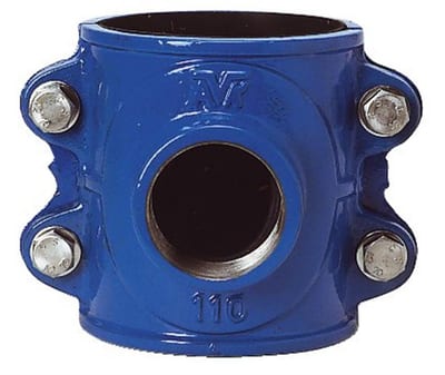 AVK Tapping clamp with internal BSP thread - 50, 1"