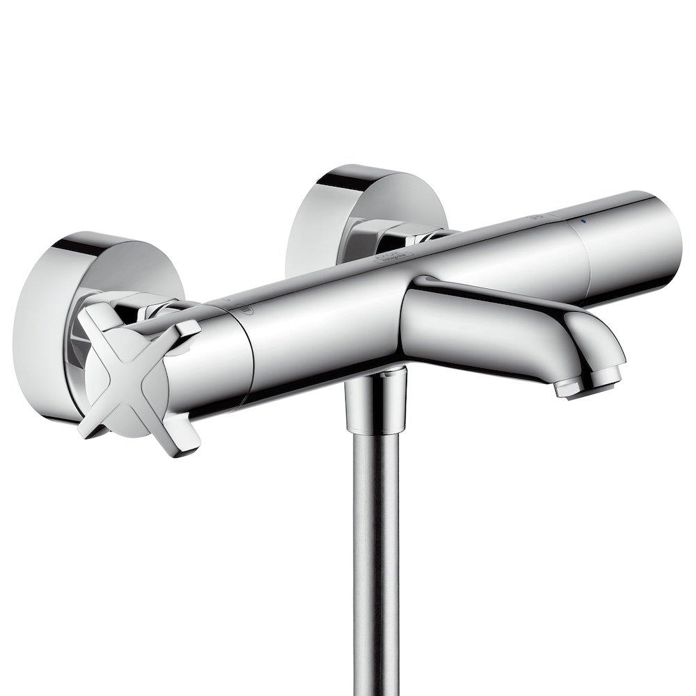 AXOR Citterio E bath and shower thermostat - chrome-plated, 2-handle, spout included