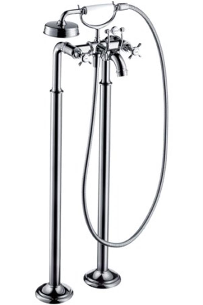 AXOR Montreux Bath Column - 2 Handles, Chrome-plated, Spout Included, Downward Exit