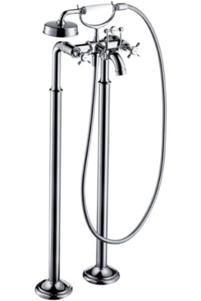 AXOR Montreux Bath Column - 2 Handles, Chrome-plated, Spout Included, Downward Exit