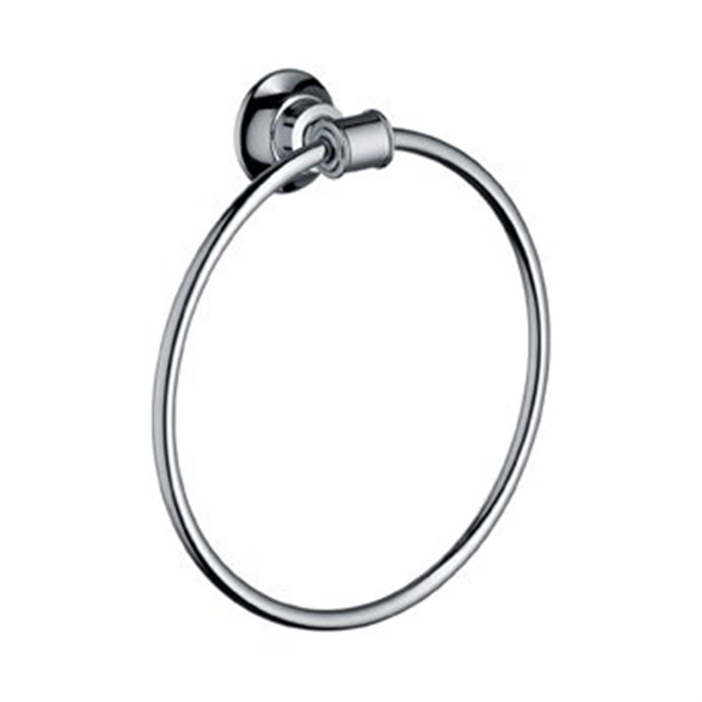 AXOR Montreux Towel ring - Single, 208mm, 60mm, Chrome-plated, Metal, Polished