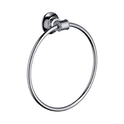 AXOR Montreux Towel ring - Single, 208mm, 60mm, Chrome-plated, Metal, Polished