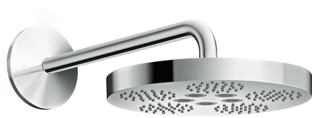 AXOR One Overhead shower with shower bend - 280mm, Chrome-plated 10277489