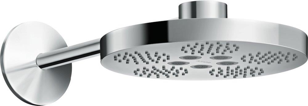 AXOR One Overhead shower with shower bend - 280mm, Chrome-plated 10277490