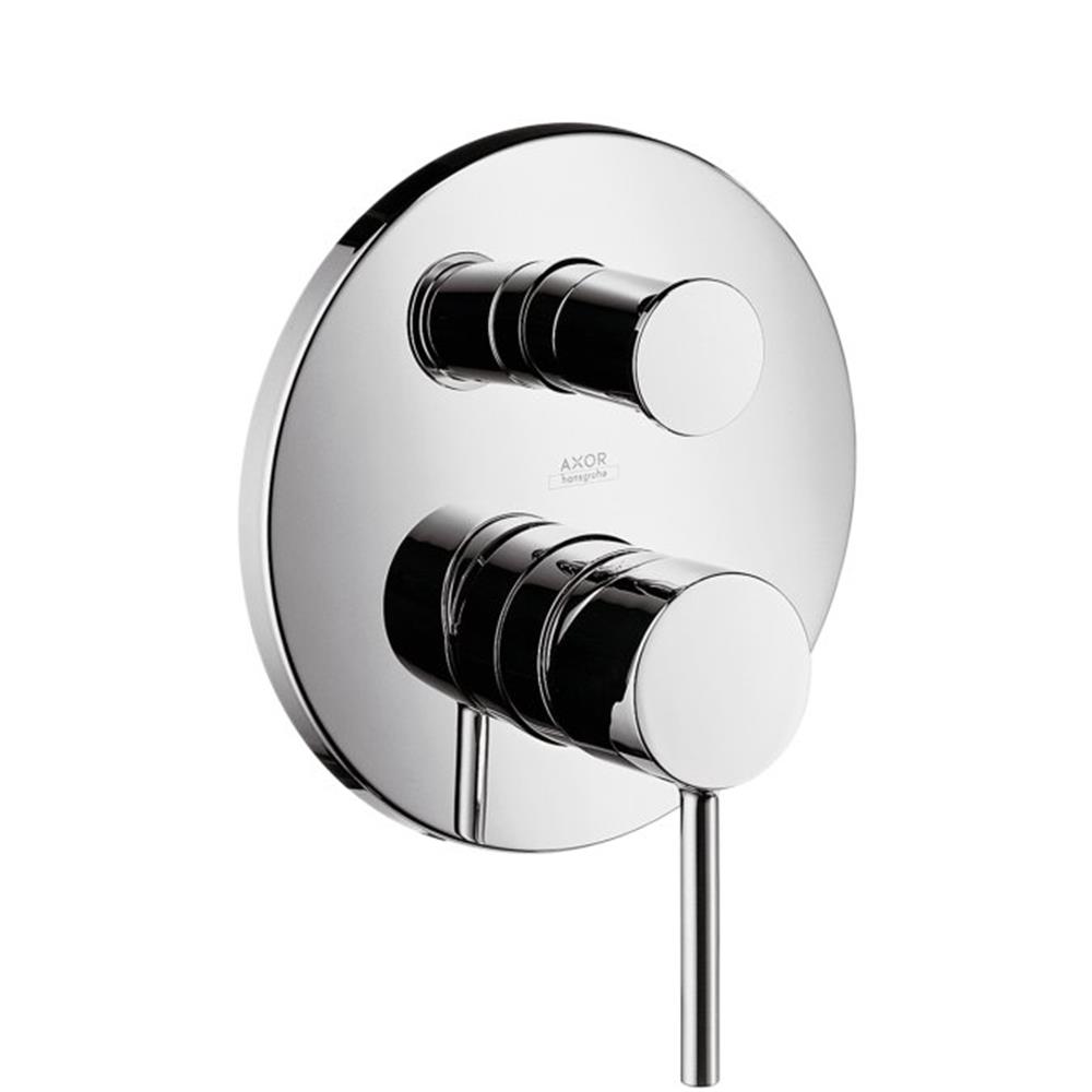 AXOR Starck Bath and shower faucet - 2 handles, Chrome-plated, No