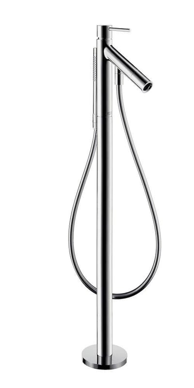 AXOR Starck Bath column - single-handle, chrome-plated, spout included, downward, No