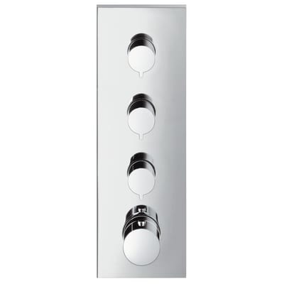 AXOR Starck Built-in faucet - Yes, Axor Showersolutions indbygningsdel, Yes, 4 handles, Chrome-plated